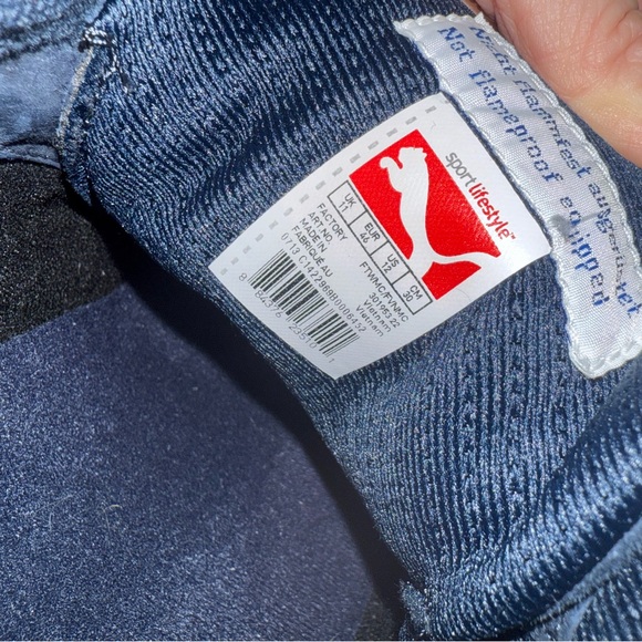 Men’s Puma Blue Suede driving shoes, speedcats , size 12 - Picture 6 of 7